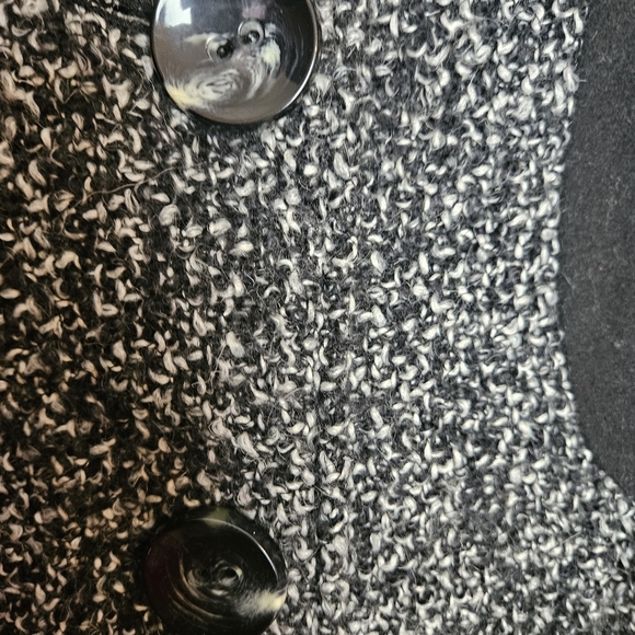 DEBBIE SHUCHAT COLLECTION WOMEN  CHARMING MID LONG TWEED COAT SIZE XL - Picture 8 of 16